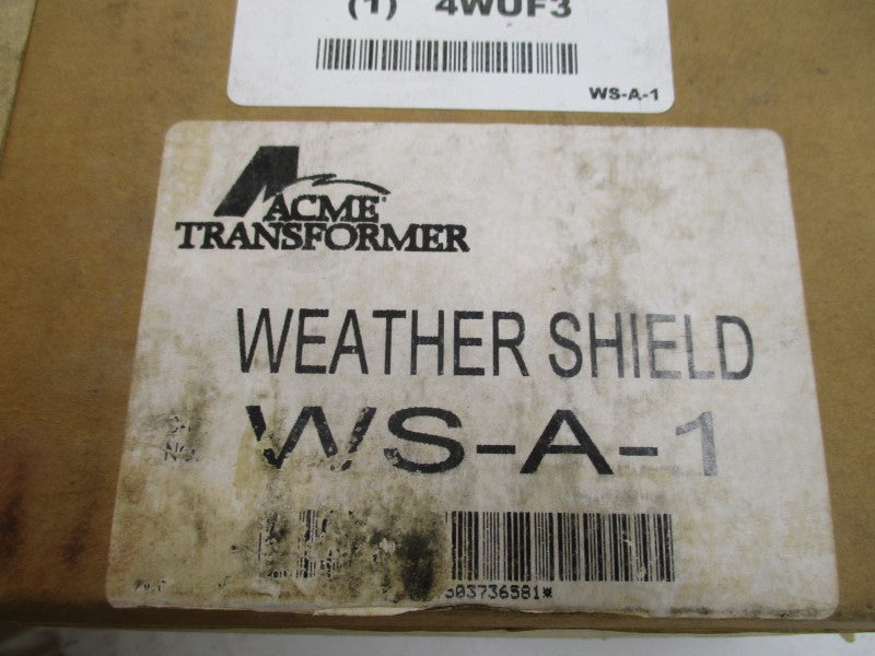 ACME TRANSFORMER WS-A-1 NSFS