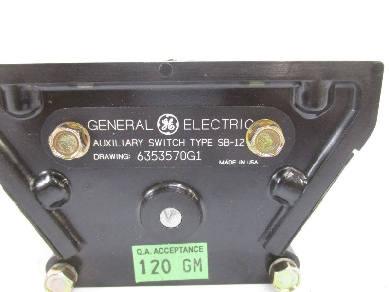 GENERAL ELECTRIC 6353570G1 SB-12 NSMP