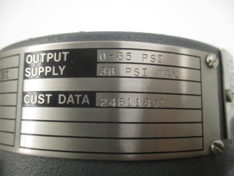 FOXBORO E69P-TI1S-S 0-35PSI (AS PICTURED) NSNP