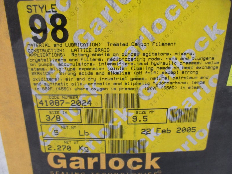 GARLOCK 41087-2024 98 3/8" NSMP