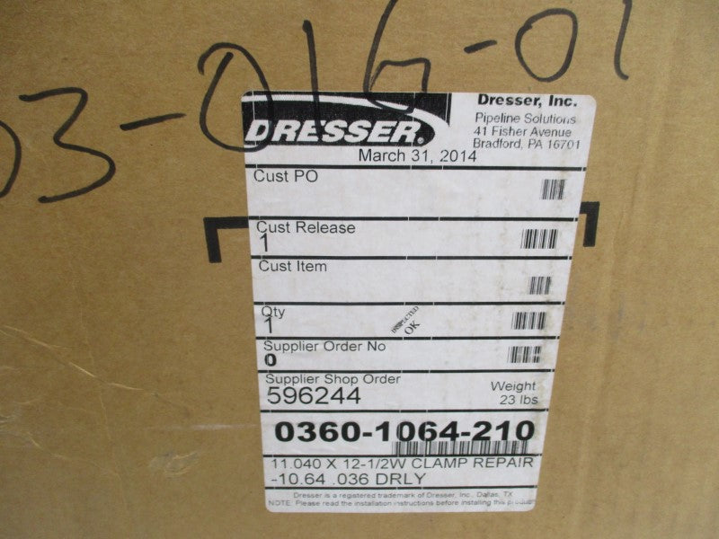 DRESSER 0360-1064-210 NSMP