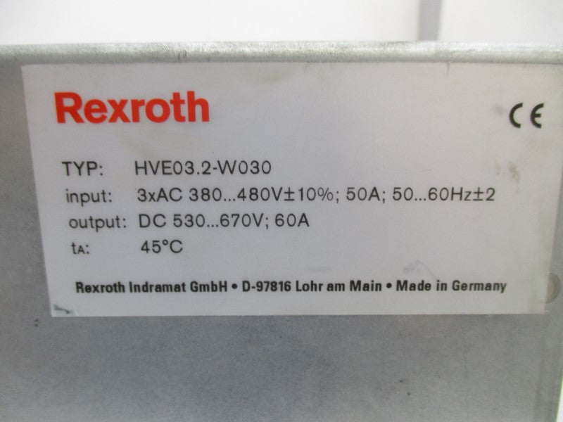 REXROTH HVE03.2-W030N R911190001 380-480V 50A NSNP