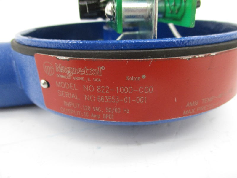 MAGNETROL 822-1000-C00 120VAC (AS PICTURED)  NSNP