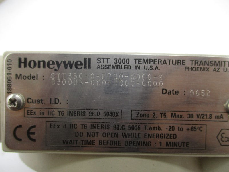 HONEYWELL STT350-0-EP00-0000-MB300US-000-0000-0000 11-42VDC NSMP