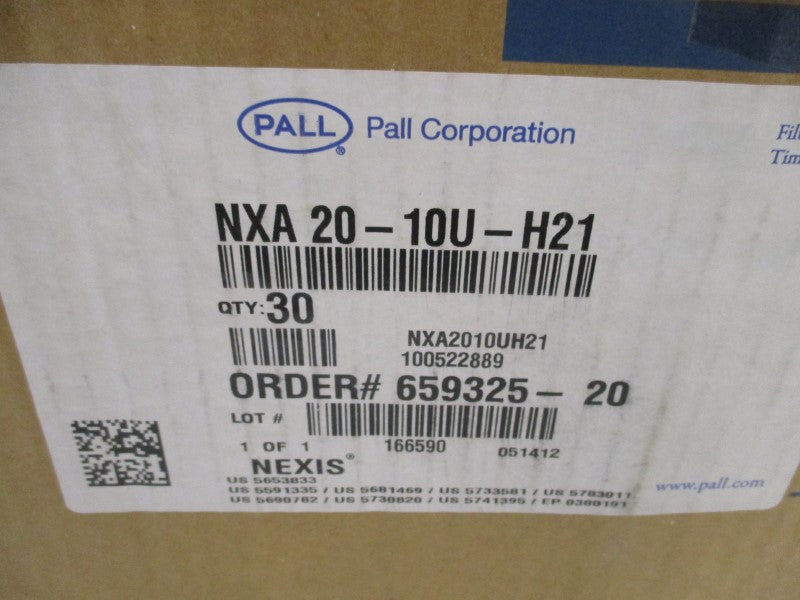 PALL NXA20-10U-H21 (PKG OF 30) NSMP