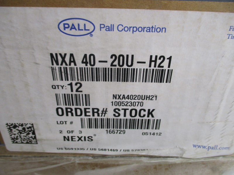 PALL NXA40-20U-H21 (PKG OF 12) NSMP