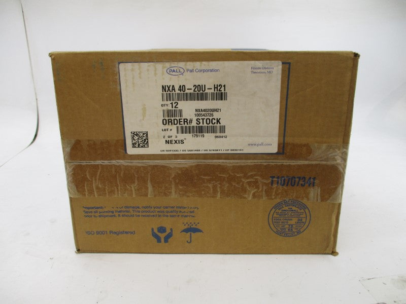 PALL NXA40-20U-H21 (PKG OF 12) NSFS