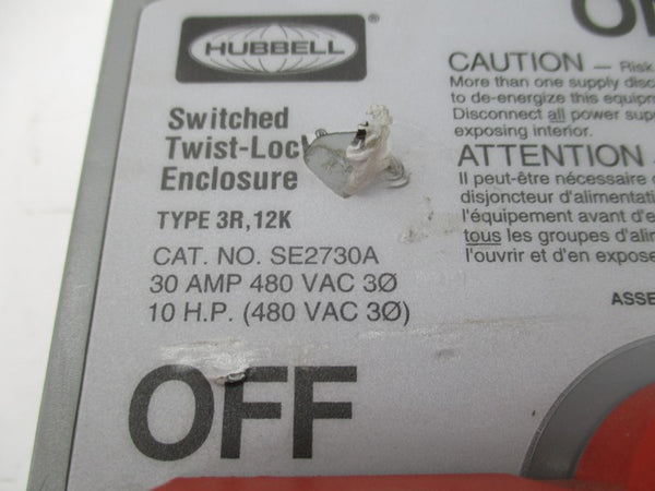 HUBBELL SE2730A 480VAC 30A NSNP