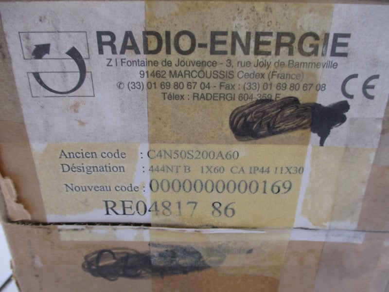 RADIO-ENERGIE RE.O444NT1B0.06CA C4N50S200A60 0.18A NSMP