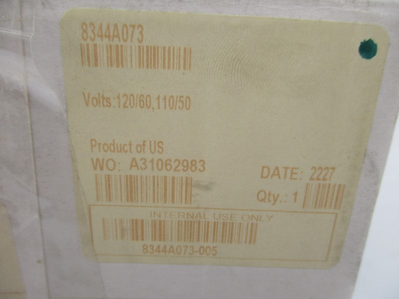 ASCO 8344A073 110/120V 10-125PSI 3/8" NSMP