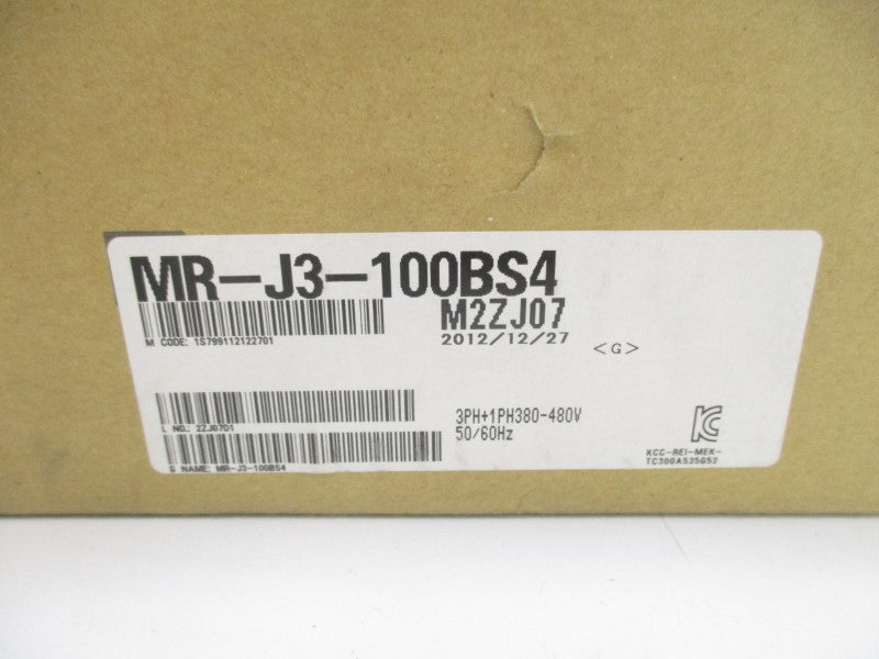 MITSUBISHI MR-J3-100BS4 380-480V 2.5A NSMP