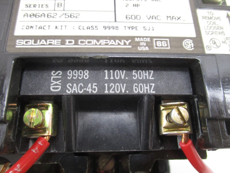 SQUARE D 8536SAO12V02S SER. C 110/120V NSMP