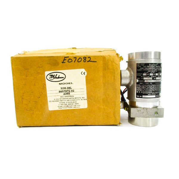 W.E. ANDERSON H3S3SL 250VAC 5A 5-70PSI NSMP