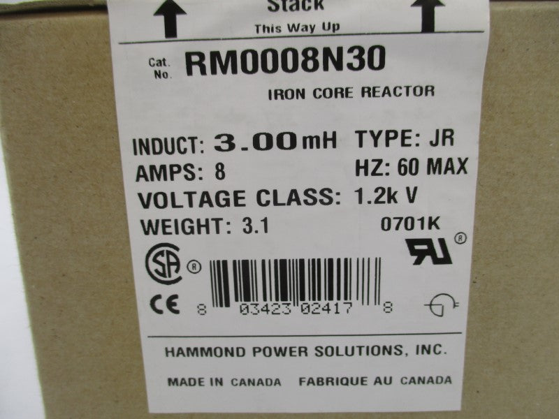HPS RM0008N30 8A NSFS