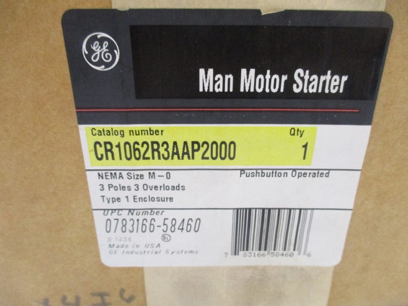 GENERAL ELECTRIC CR1062R3AAP2000 NSFS