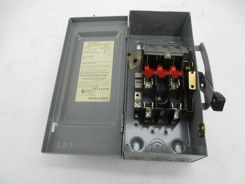 SQUARE D D222N SER. E2 240V 60A NSMP