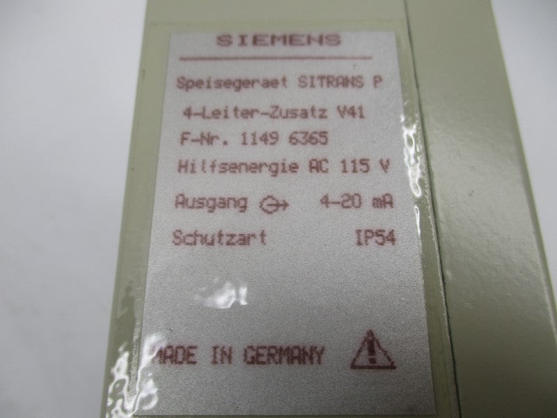 SIEMENS 7MF4000-1DA00-1AA1-Z  115V NSMP