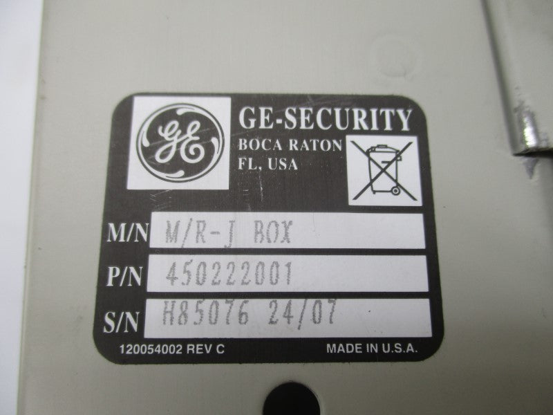 GENERAL ELECTRIC M/R-JBOX 450222001 NSNP