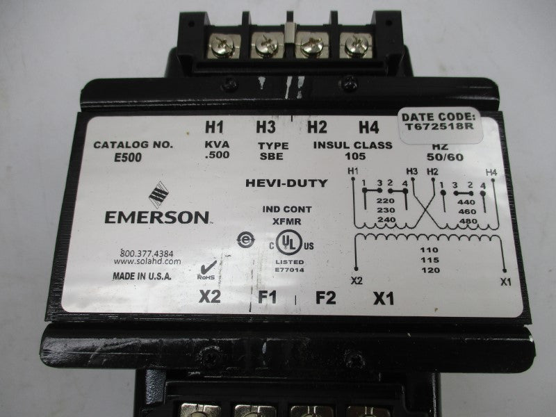 EMERSON E500 240/480V NSMP