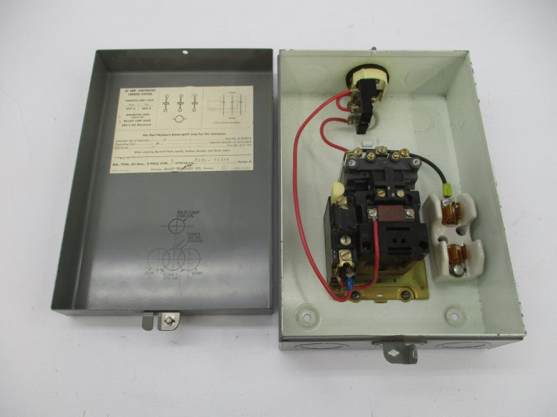 ALLEN BRADLEY 702L-CAA93 SER. K 110/120V UNMP