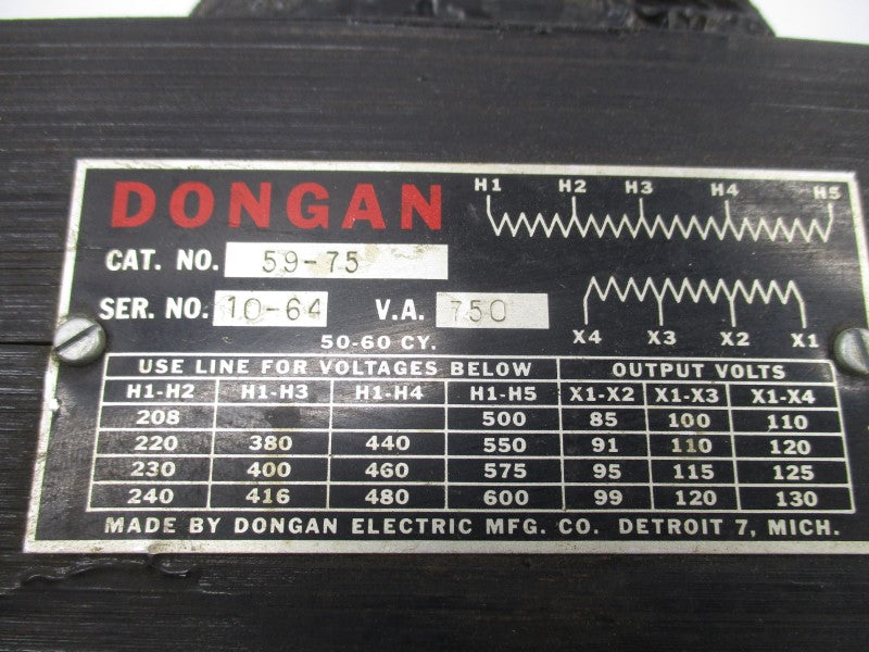DONGAN 59-75 600V NSNP