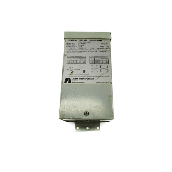 ACME TRANSFORMER T-1-81050 STYLE SE 120/240V UNMP