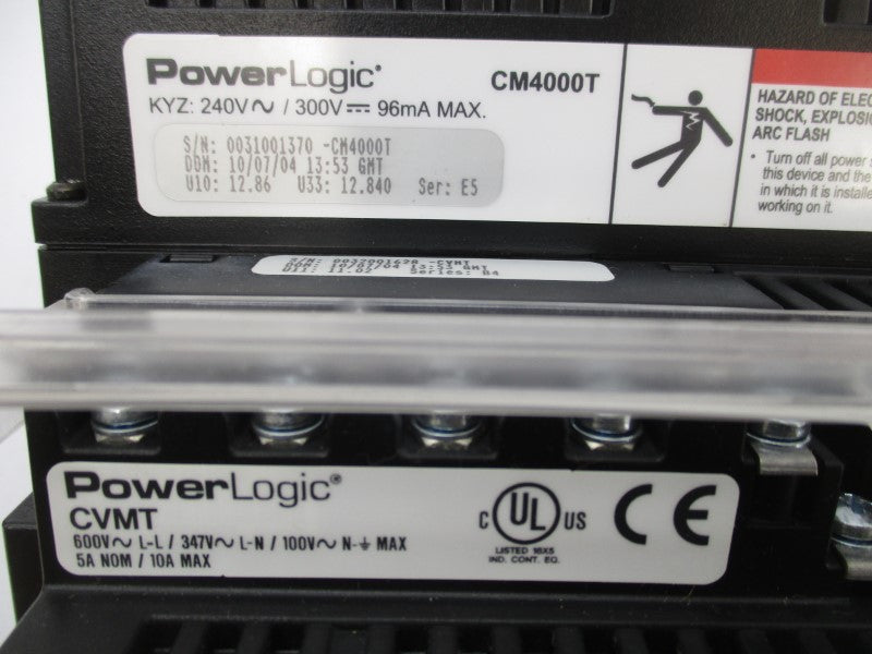 SQUARE D CM4000T SER. E5 600V 5A NSMP