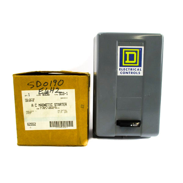 SQUARE D 8536SCG1V02 SER. A 120/240V NSMP