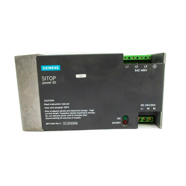 SIEMENS 6EP1436-1SL11 230/400V 1.1A UNMP