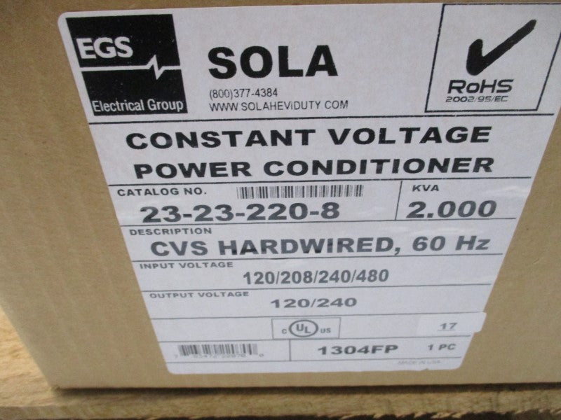 SOLA 23-23-220-8 380-520V 23.5A NSMP