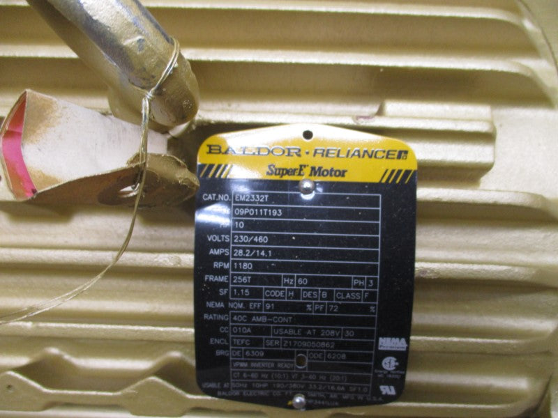 BALDOR EM2332T 230/460V 28.2/14.1A NSMP