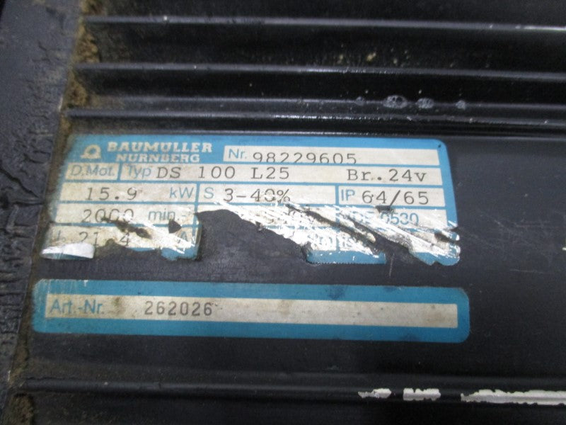 BAUMULLER DS100L25 262026 98229605 21.4A UNMP
