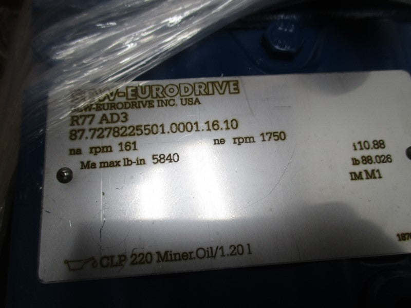 SEW-EURODRIVE R77AD3 NSMP