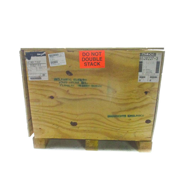 BALDOR 5 HP, 880 RPM, 254T B520227-010T4-BN 460V 7.3A NSMP