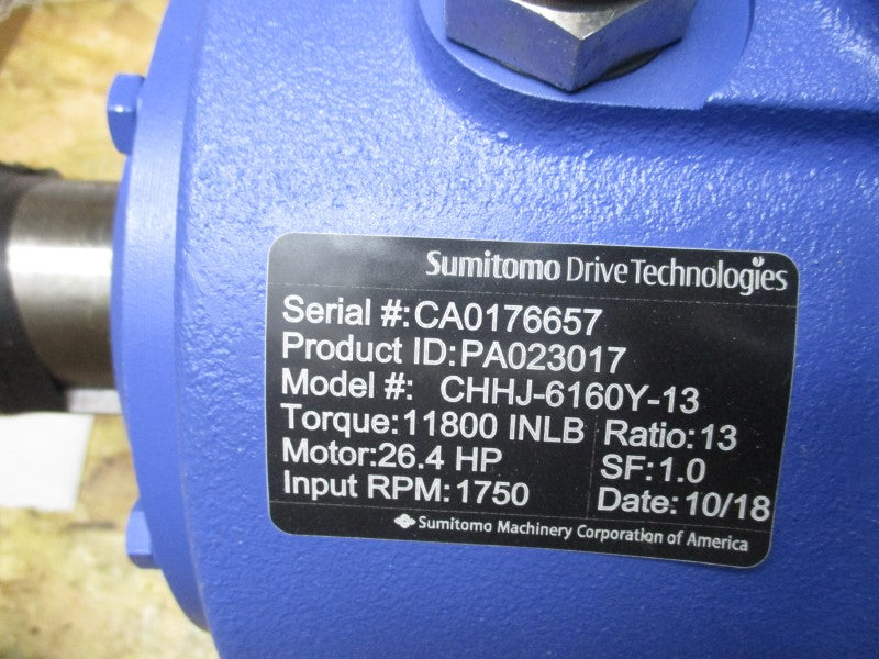 SUMITOMO DRIVE TECHNOLOGIES CHHJ-6160Y-13 NSMP