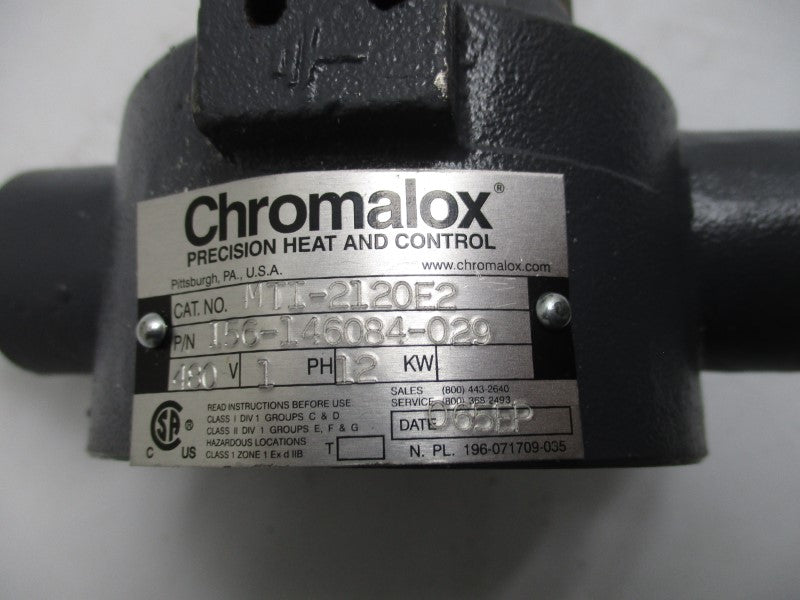 CHROMALOX MTI-2120E2 156-146084-029 480V NSMP