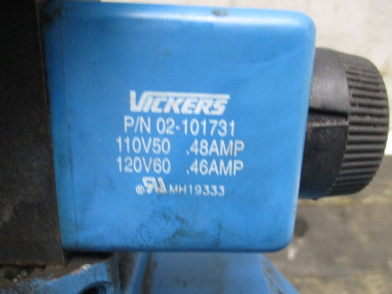 VICKERS DG5V10S6CMFWB10 110/120V .46/.48A 5000PSI (AS PICTURED) UNMP