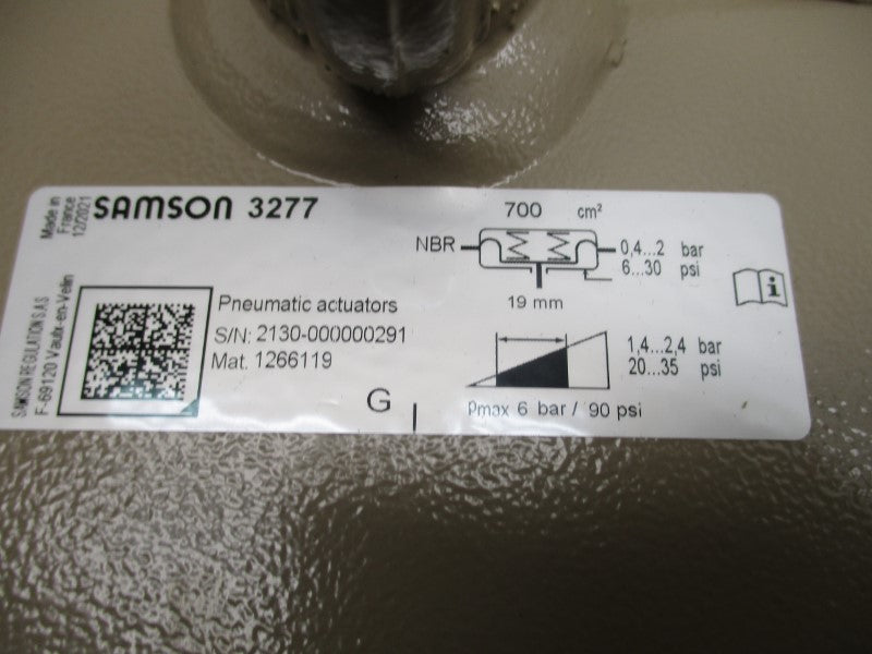 SAMSON 3-211337601AA 6-30PSI 3" NSNP