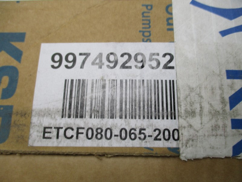 KSB ETCF080-065-200CCFAS07D200554 460V 9.3A NSMP
