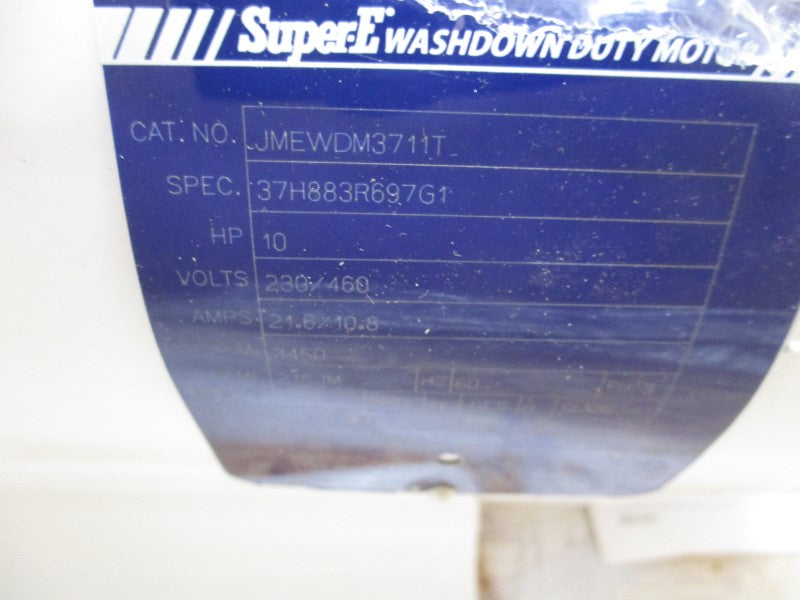 BALDOR JMEWDM3711T 230/460V 21.6/10.8A NSMP