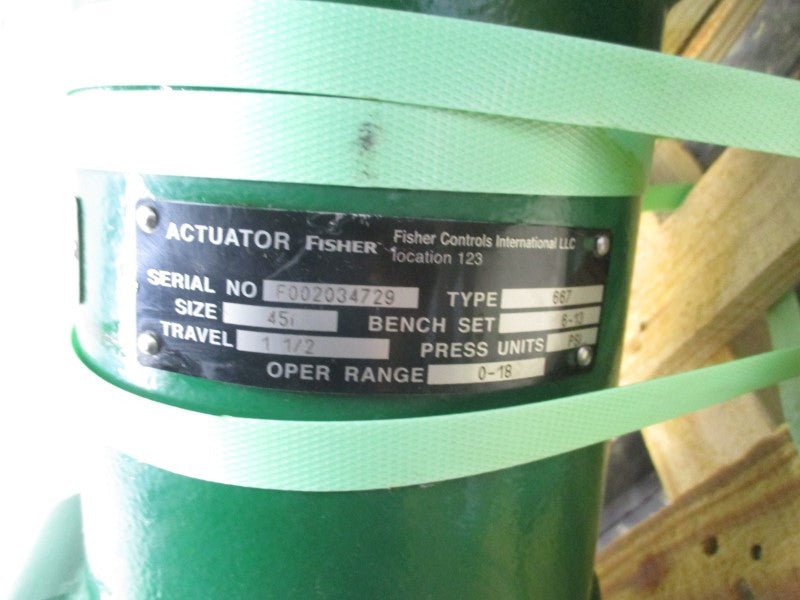 FISHER 667 0-18PSI NSNP