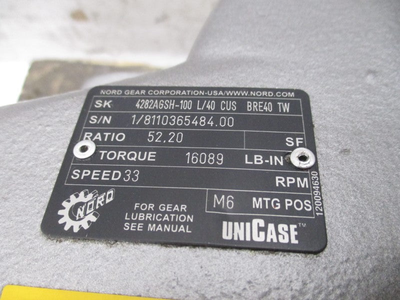 NORD 4282AGSH-100L/40CUSBRE40TW NSNP