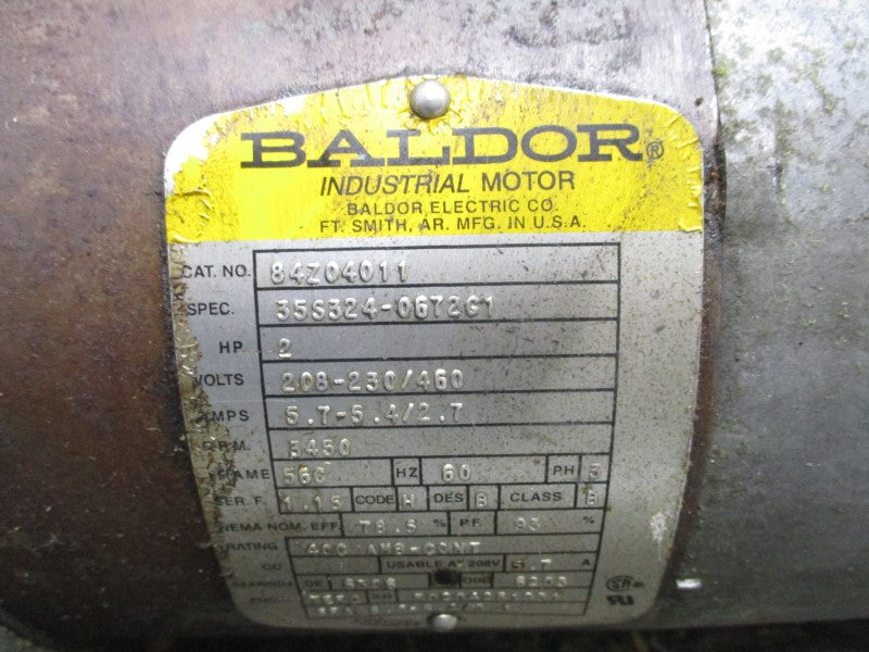 GRUNDFOS CR8-20U-F-A-AUUE 208-230/460V 5.7-5.4/2.7A UNMP