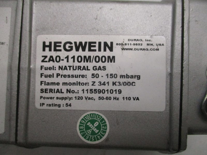 HEGWEIN ZA0-110M/00M 120VAC NSNP