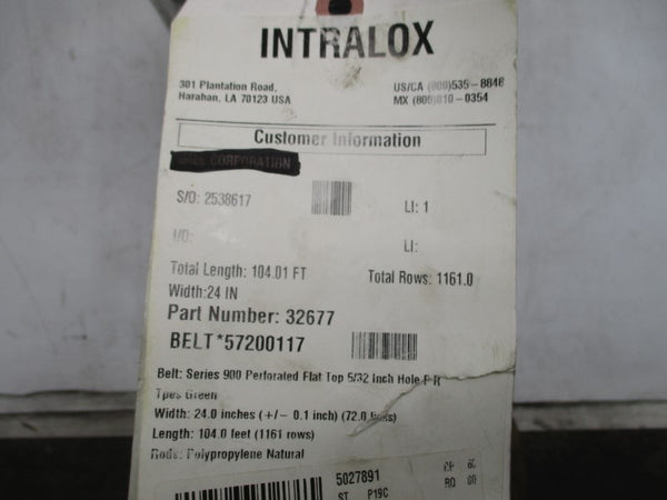 INTRALOX 32677 104.01' NSNP