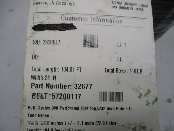 INTRALOX 32677 104.01' (AS PICTURED) NSNP