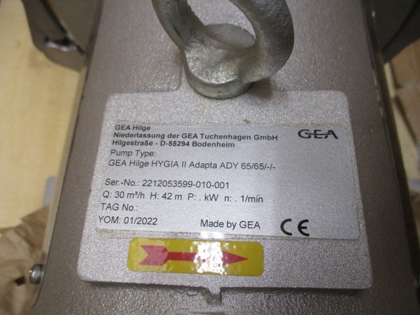 GEA HYGIA ii ADY 65/65 FLC_PU_HILGE_HY5 NSMP