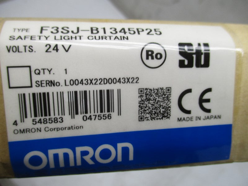 OMRON F3SJ-B1345P25 24V NSFS