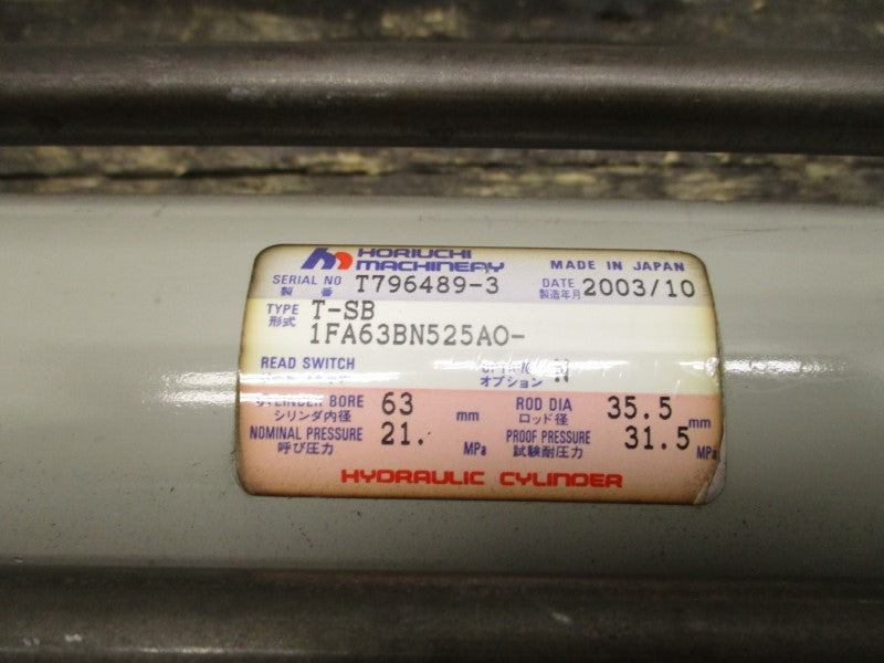 HORIUCHI MACHINERY T-SB1FA63BN525AO- NSNP