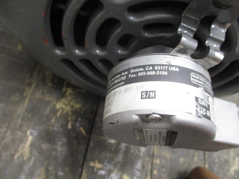 BALDOR BZ974115 5HP WITH BEI ENCODER 230/460V 13/6.5A NSNP